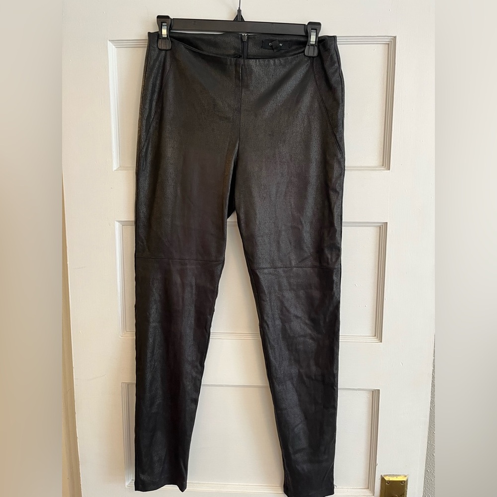 DREW vegan faux leather leggings